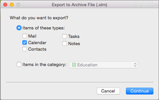 Outlook mail for mac